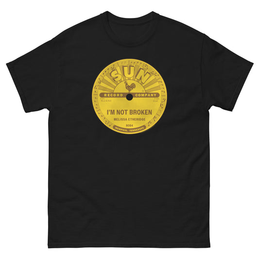 Melissa Etheridge I'm Not Broken Sun Records Label T-Shirt