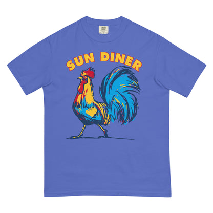 Sun Records Sun Diner Blue Rooster T-Shirt