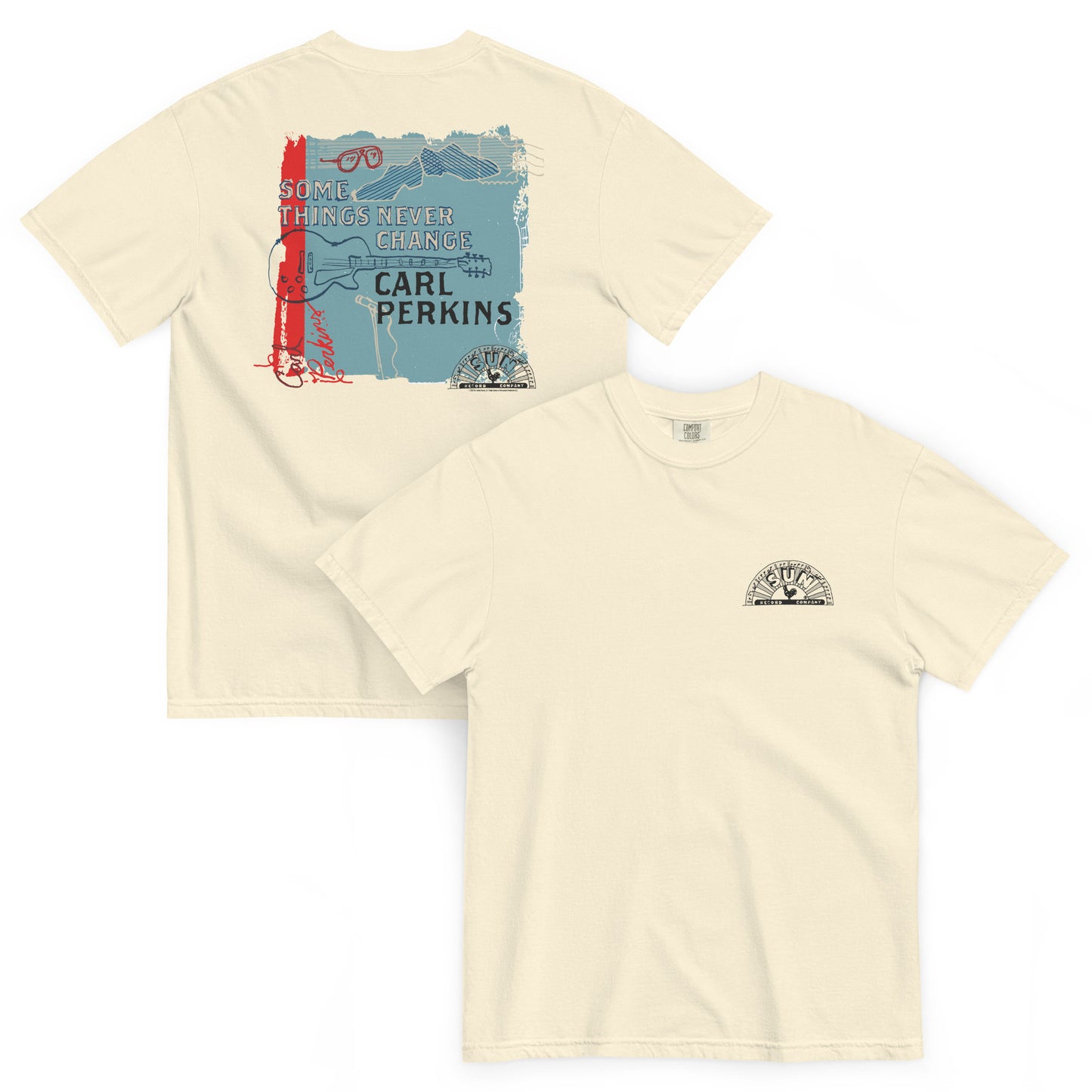 Carl Perkins Some Things Never Change Double Sided T-Shirt