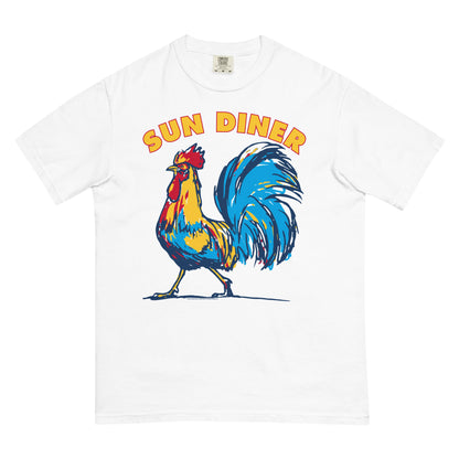 Sun Records Sun Diner Blue Rooster T-Shirt