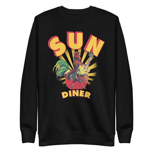 Sun Diner Rooster Sweatshirt